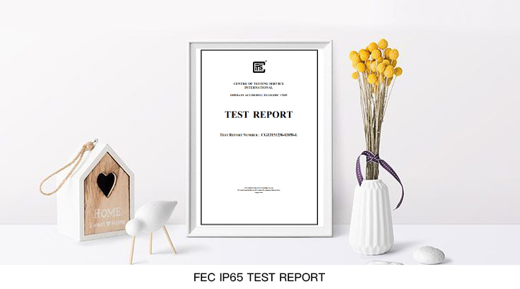 FEC-IP65-test-report