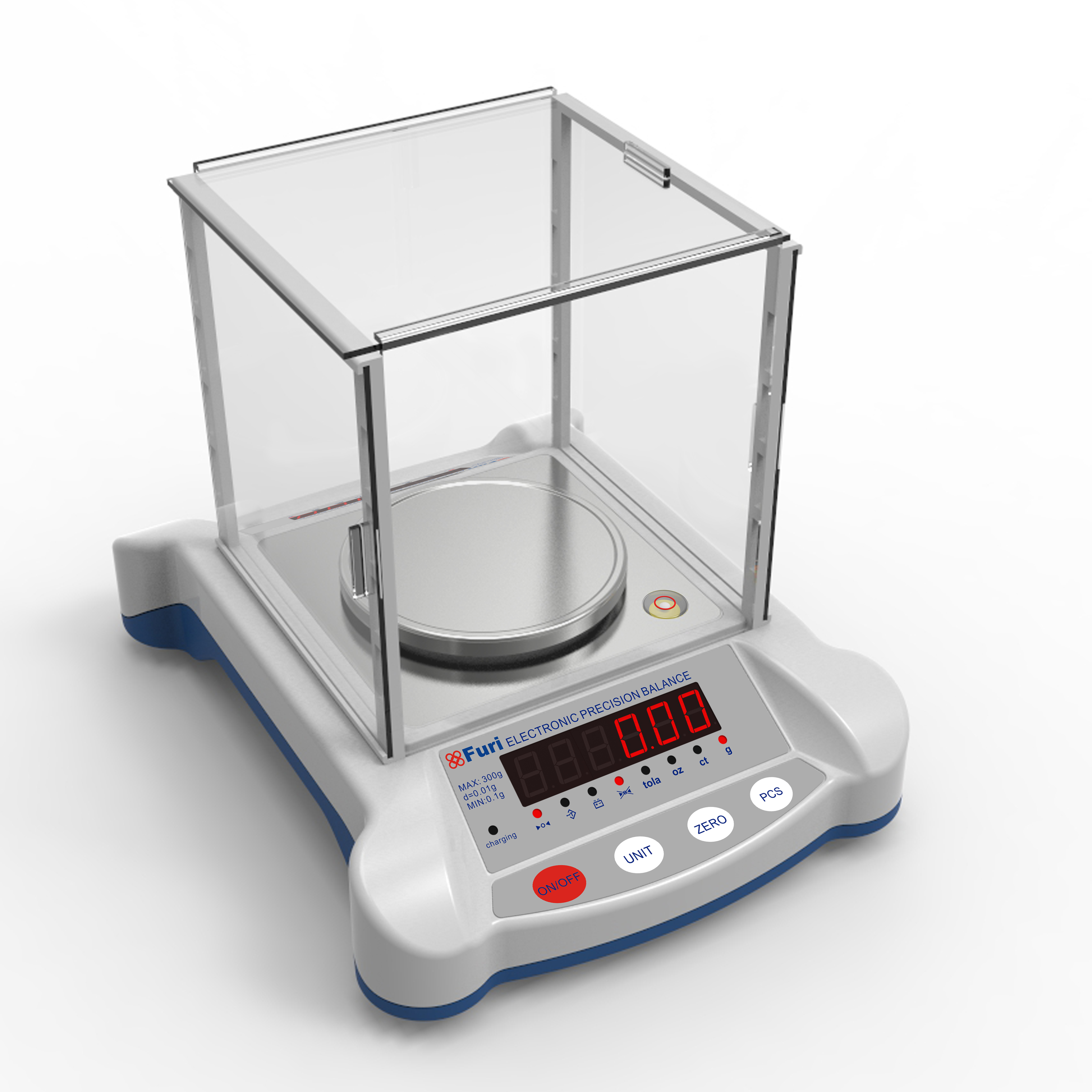 Gram Scale 0.01g Accuracy Electronic Balance Digital Scale Lab USB Scale  SF-460